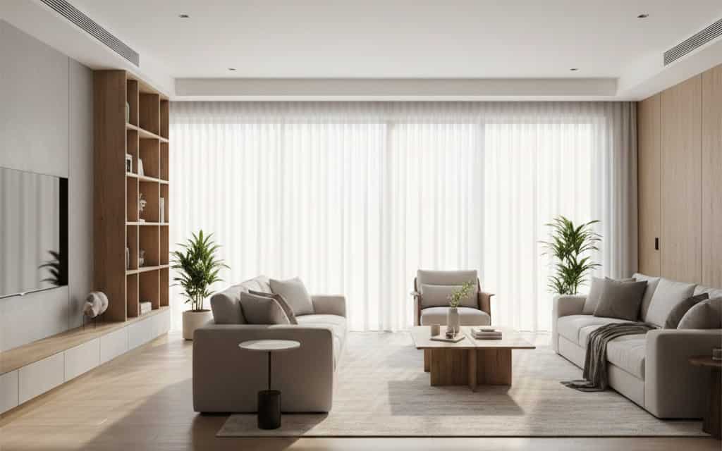 Modern UK home interior representing the future of sustainable, energy-efficient housing